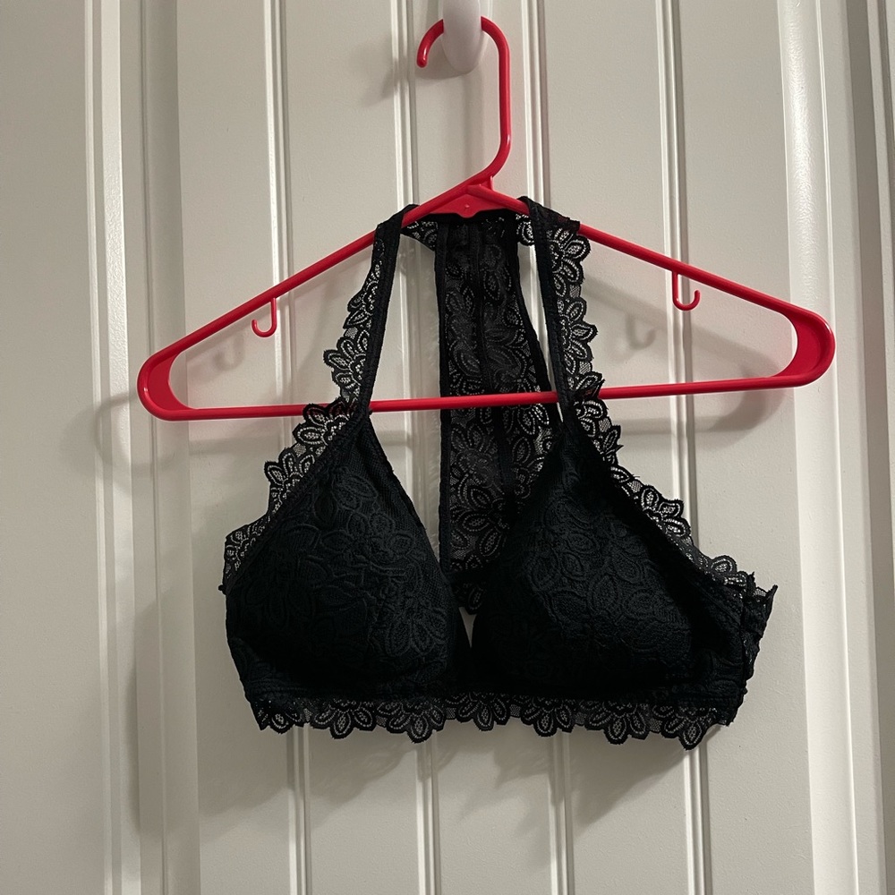 aerie black bralette